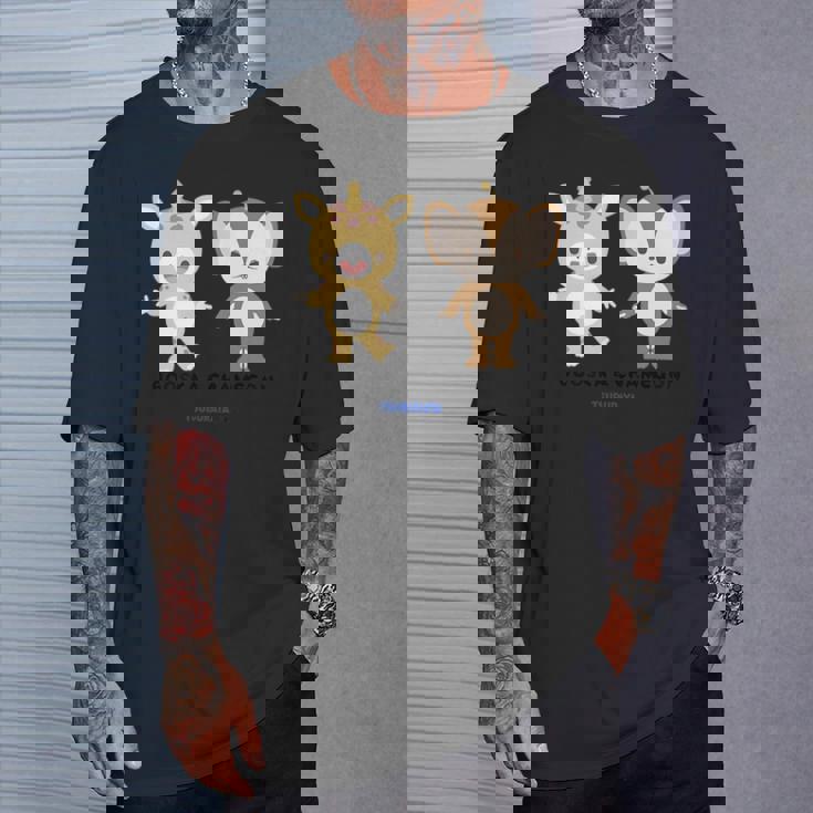 快獣ブースカシリーズ イラスト ブースカ&チャメゴン Tシャツ 彼への贈り物