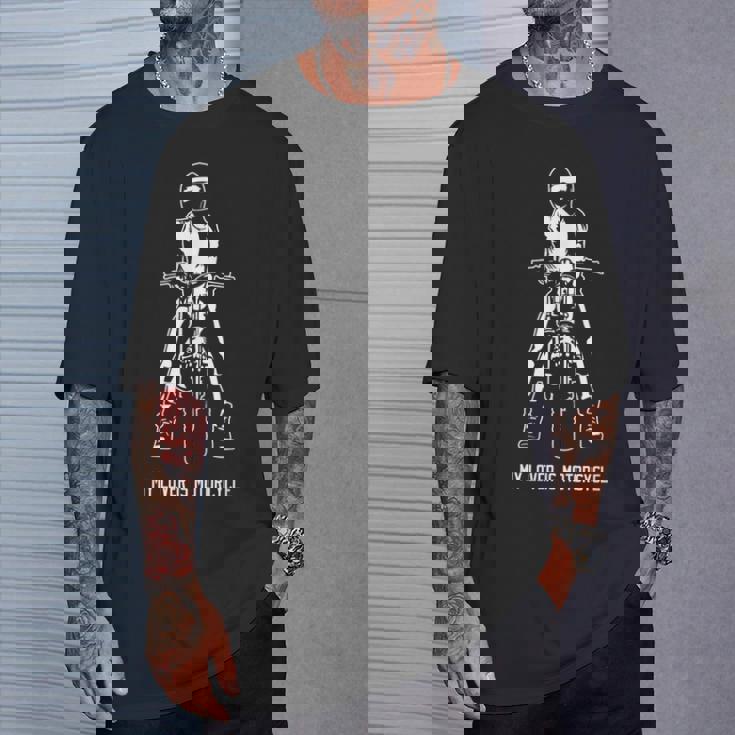 恋人はオートバイ スクランブラー カフェレーサー クラシックバイク ネイキッドバイク Tシャツ 彼への贈り物