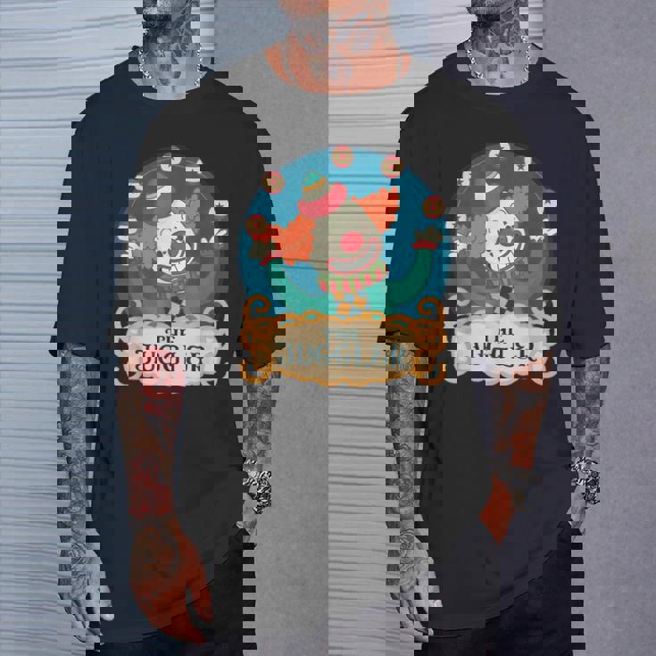 愉快なピエロ ジャグリングボール ジャグラー プロ仕様 ジャグラー Tシャツ 彼への贈り物