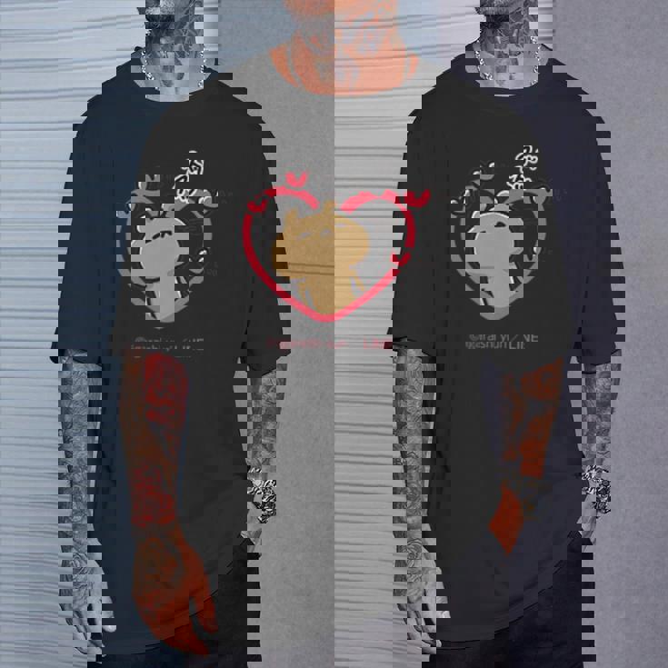 愛しすぎて大好きすぎる。 ペアデザイン くま Tシャツ 彼への贈り物