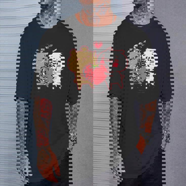 愛しすぎて大好きすぎる。いちご２ Tシャツ 彼への贈り物