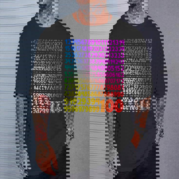 数字の日 100 数字の日 キッズコスチューム 算数の日 女の子 男の子 Tシャツ 彼への贈り物