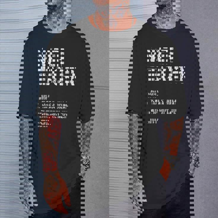 数学先生 定義シャツ 学校の初日 Tシャツ 彼への贈り物