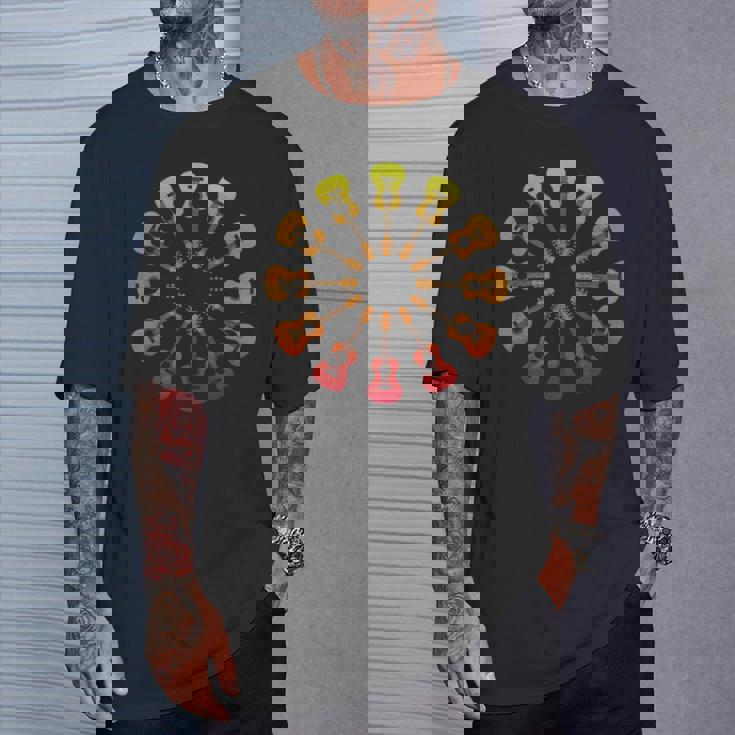 新しいアコースティックギターピックギターギフト愛音楽男性ギター Tシャツ 彼への贈り物