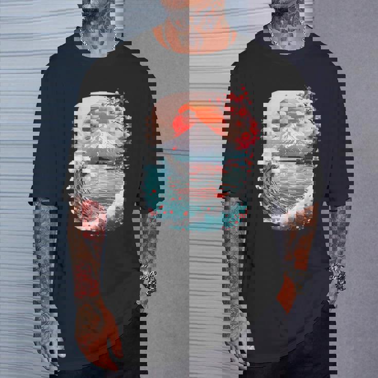 日本の 精神 で 90年代 の レトロ な雰囲気 の ヴェイパーウェイヴ 原宿 の 美学 Tシャツ 彼への贈り物