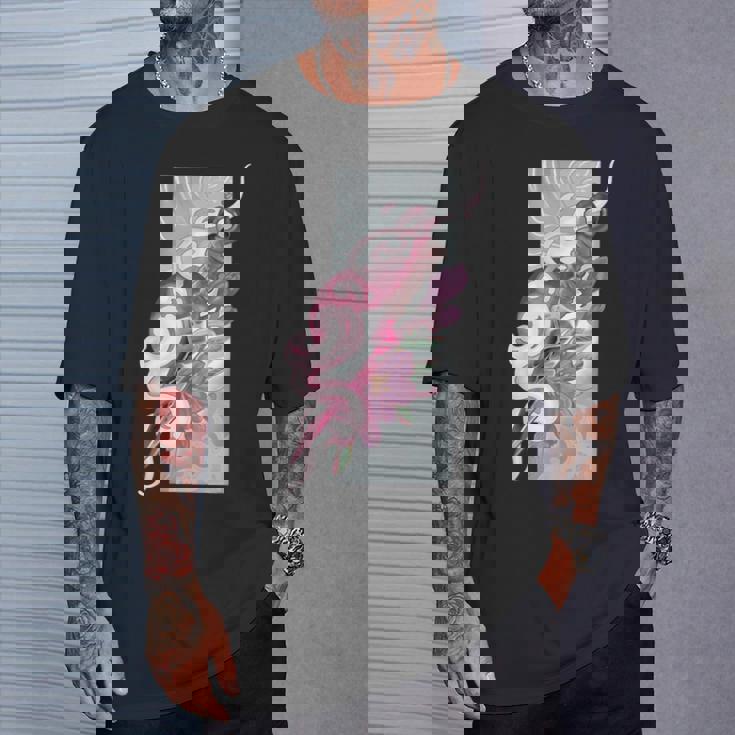 日本の手裏剣 アニメ Tシャツ 彼への贈り物