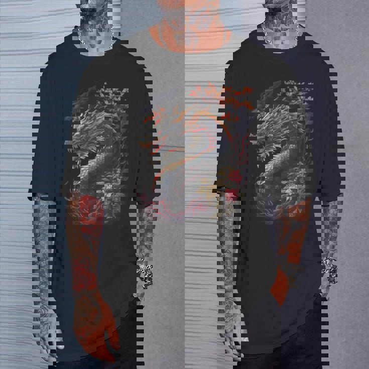 日本の東京ドラゴングラフィックtシャツ メンズ レディース ボーイズ ガールズ Tシャツ 彼への贈り物