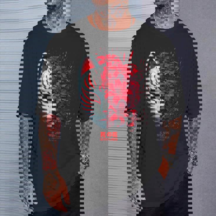 日本の百合 アニメ 花 蜘蛛 恋人 美学 オタク Tシャツ 彼への贈り物