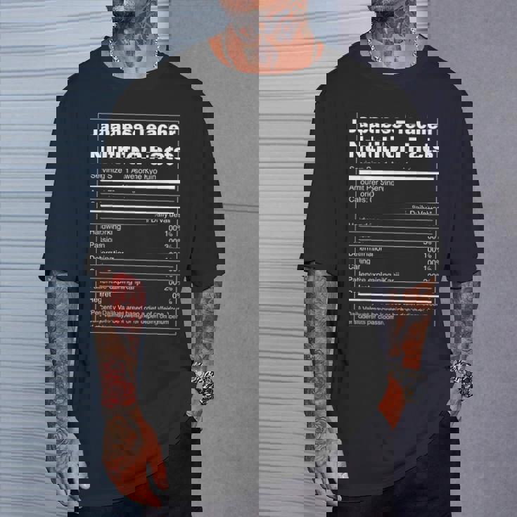 日本語 おもしろ栄養 日本教師 Tシャツ 彼への贈り物