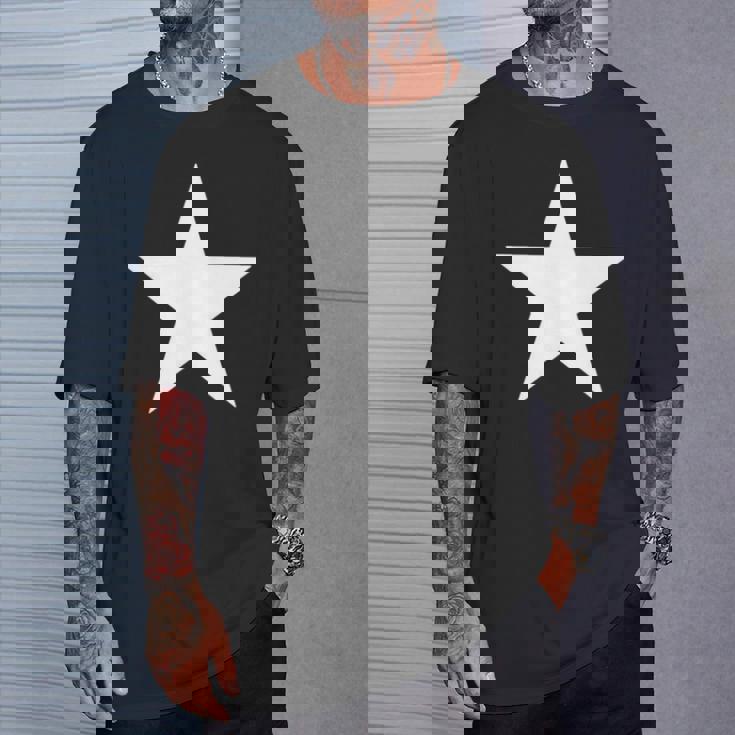 星 メンズ レディース ロック かっこいい おしゃれ かわいい プリント 大きいサイズ ブランド 黒 ステラ 長袖tシャツ Tシャツ 彼への贈り物