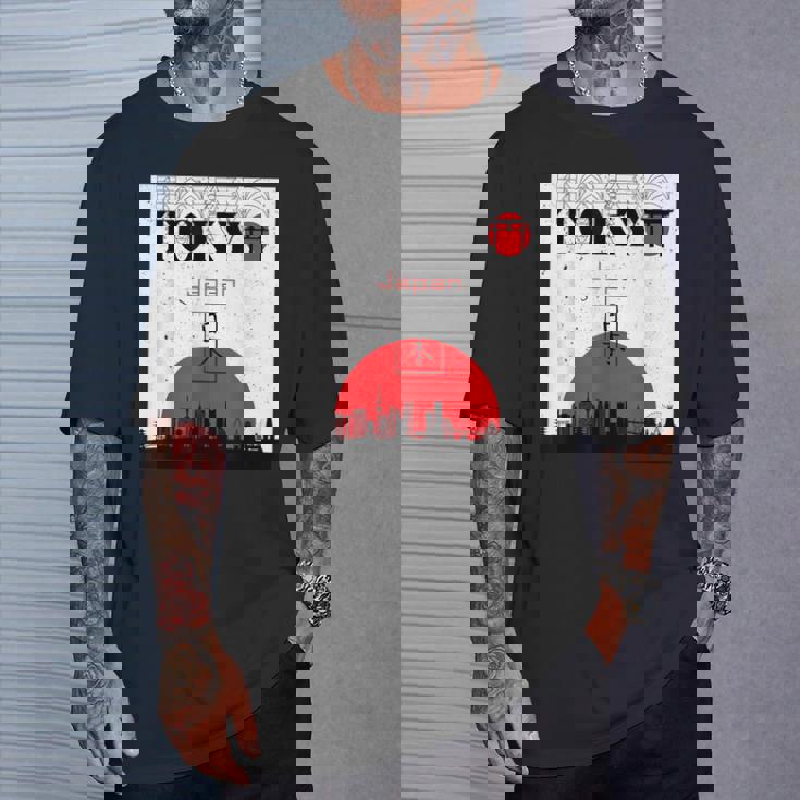 東京 日本 モニュメント オブ シティ Tシャツ 彼への贈り物