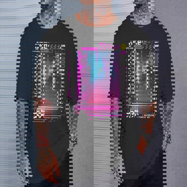 東京サイバーパンク ヴェイパーウェーブ 日本のレトロな雰囲気の美学 Tシャツ 彼への贈り物