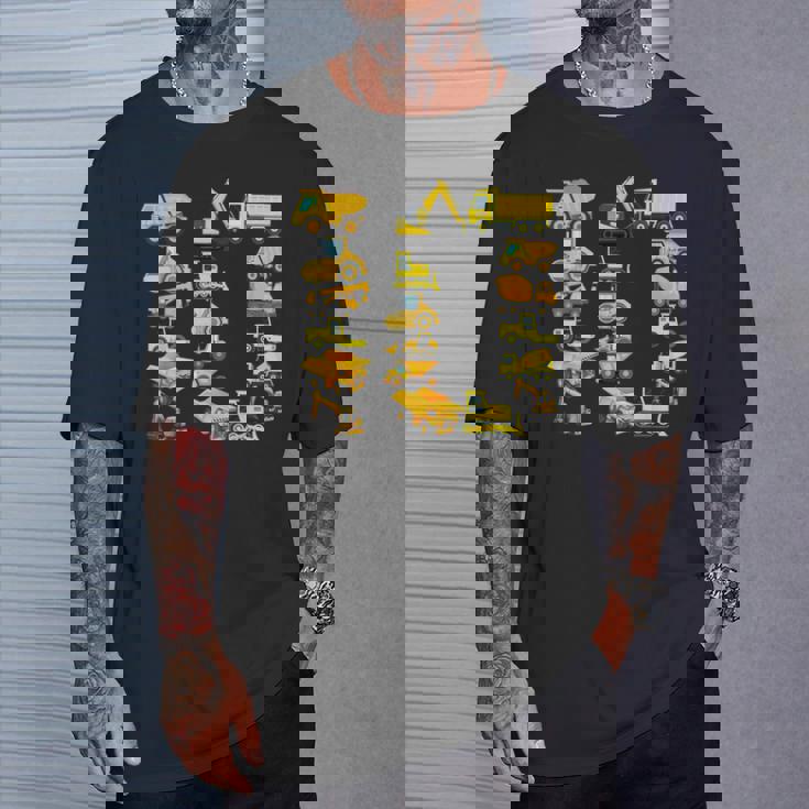 楽しい建設トラック 10歳の誕生日パーティー 男の子 10歳 Tシャツ 彼への贈り物