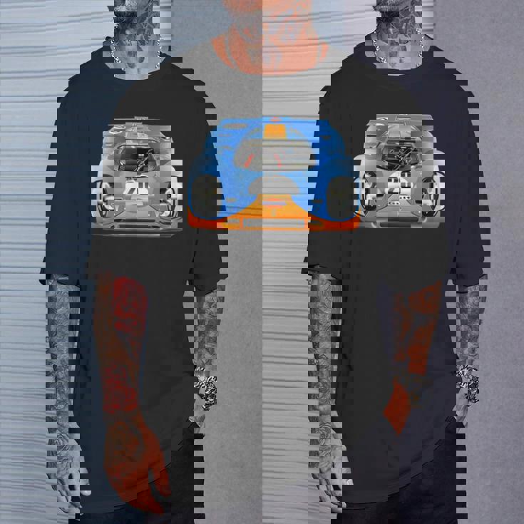 歴史的 1970 Le Mans 917 Gulfintage Race Car 917K Tシャツ 彼への贈り物