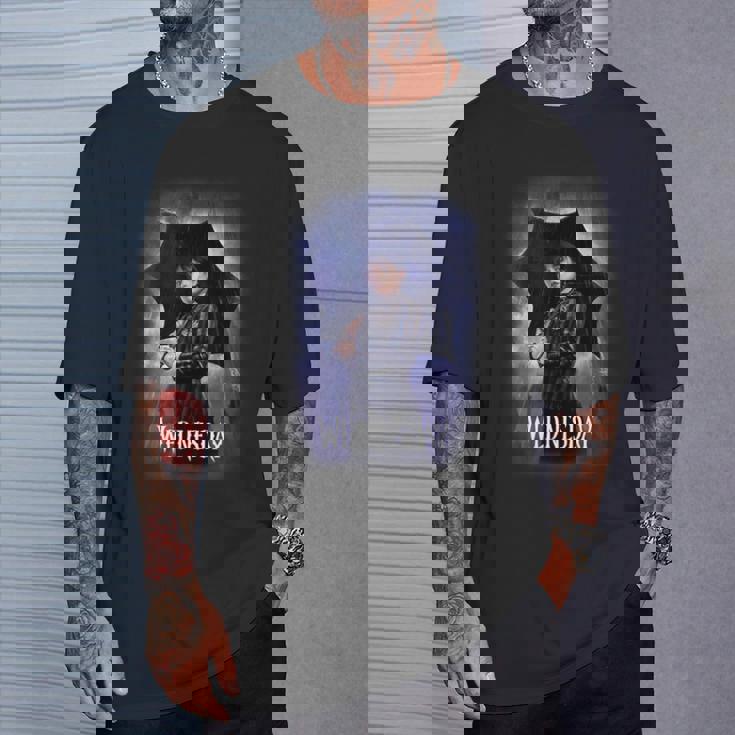 水曜シリーズ 水曜日のポスターアート Tシャツ 彼への贈り物