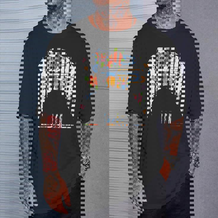 沖縄島ジャパン うちなちゅう 琉球 ビンガタ 沖縄紅型びんがた Tシャツ 彼への贈り物