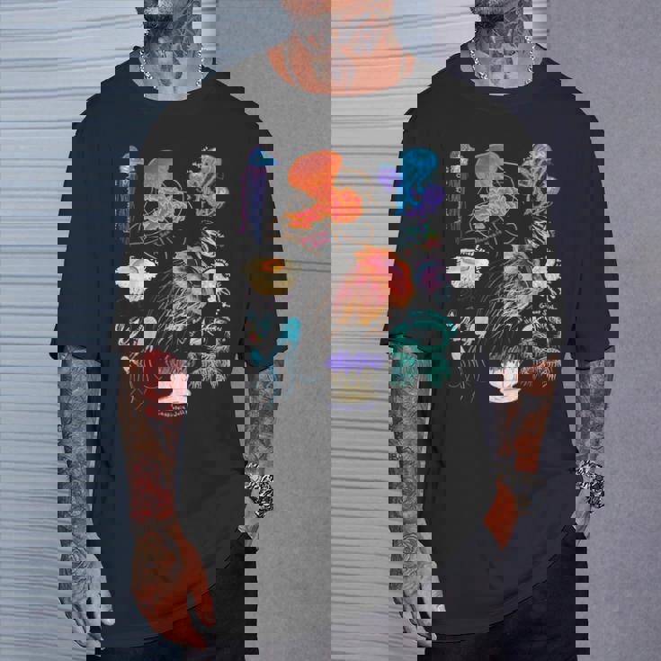 海洋生物クラゲ Tシャツ 彼への贈り物