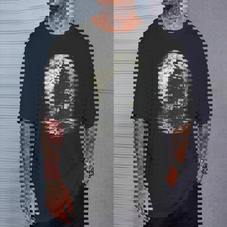 海賊と幽霊船 Tシャツ 彼への贈り物