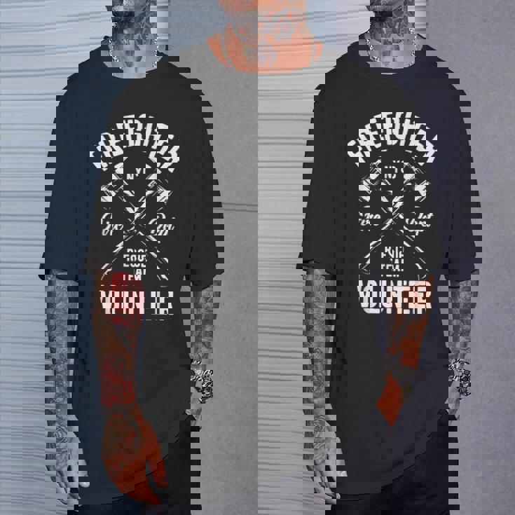 消防士 ボランティア レスキュースクワッド ニューヨーク Tシャツ 彼への贈り物