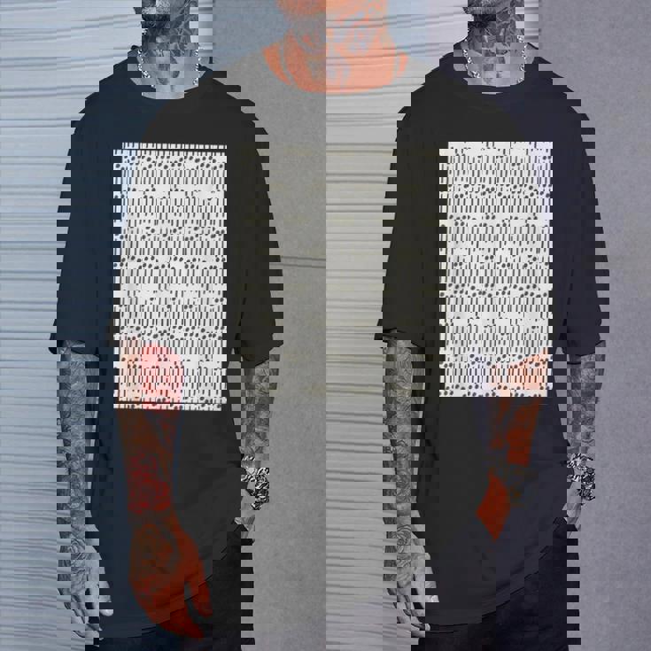 点と線 白 黒 Tシャツ 彼への贈り物