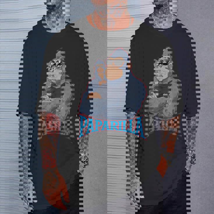 父ゴリラ 父娘ゴリラ Tシャツ 彼への贈り物