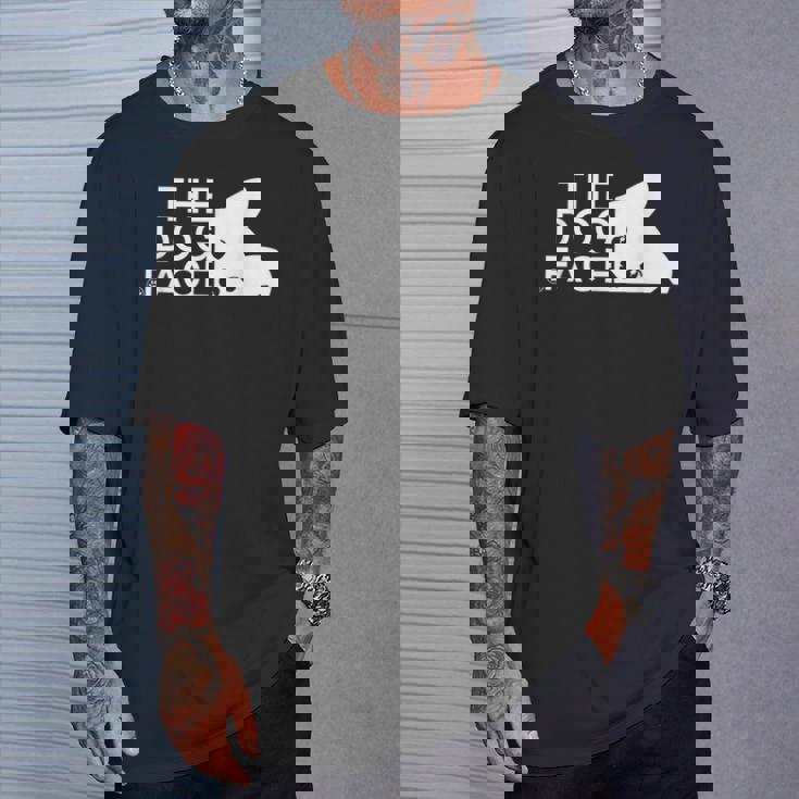 犬の顔のデザイン The Dog Face Tシャツ 彼への贈り物