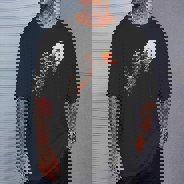 猫 ネコ バスケ 面白いtシャツ 文字入り メンズ おもしろ 面白い 服 おもしろグッズ ネタ 浮世絵 Tシャツ 彼への贈り物