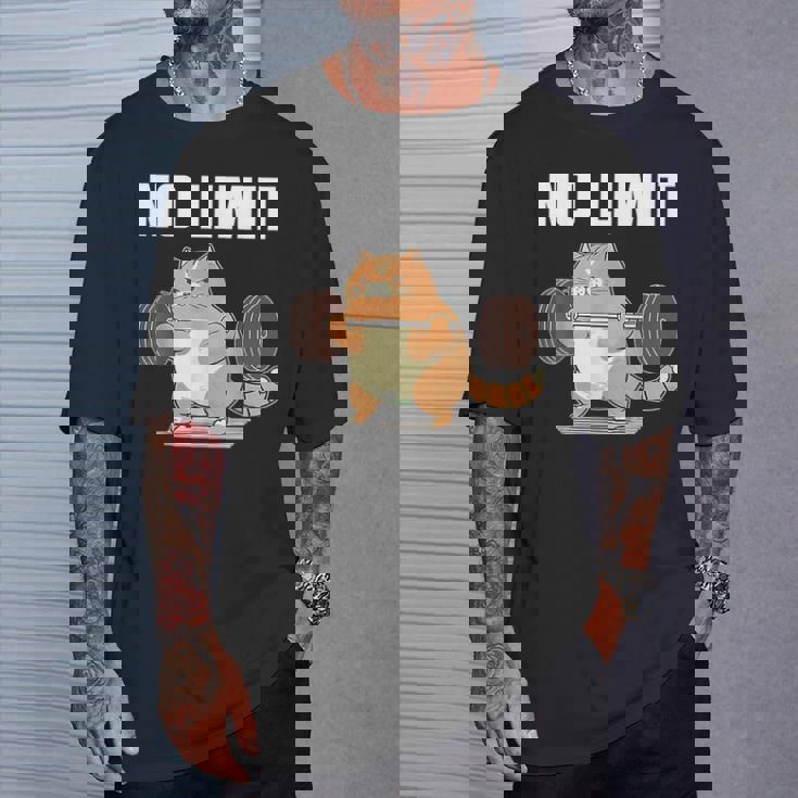 猫 ネコ 面白いtシャツ 筋トレ おもしろ 文字入り 面白い 服 おもしろグッズ 文字tシャツ ネタ ニャンコ メンズ Tシャツ 彼への贈り物