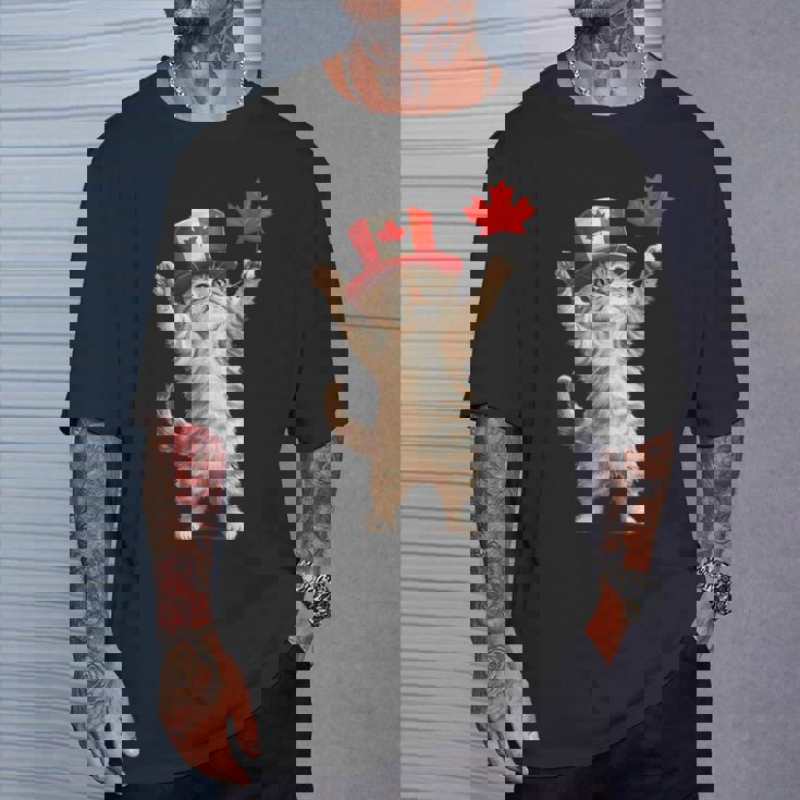 猫カナダ Tシャツ 彼への贈り物