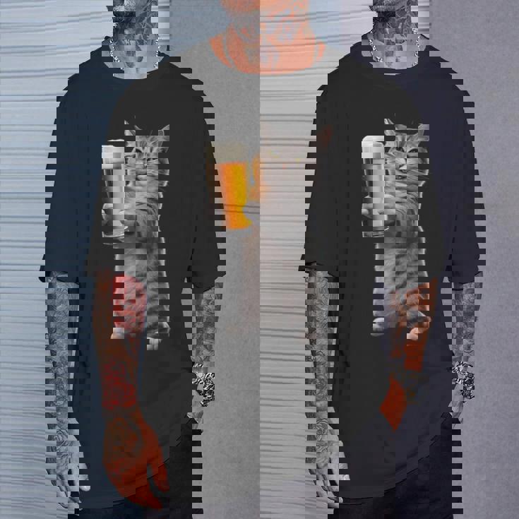 猫ビール Tシャツ 彼への贈り物