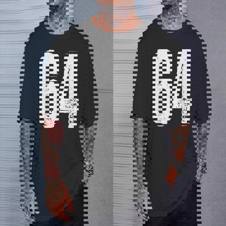 番号 64 Tシャツ 彼への贈り物