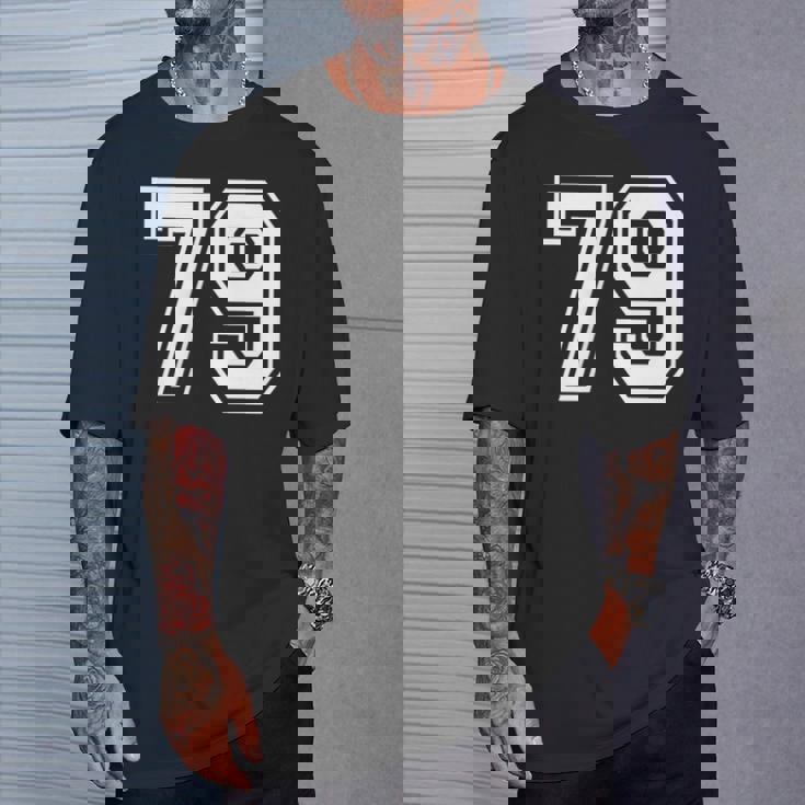 番号 79インチ ホワイト Tシャツ 彼への贈り物