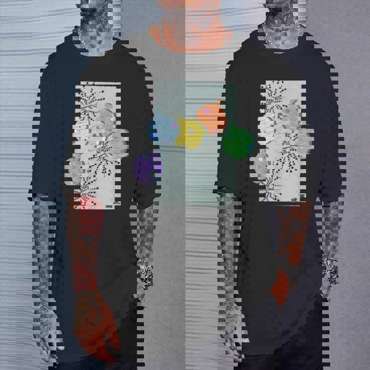 盛夏ー祭りの夜ー ヨーヨー 水風船 花火 祭り 夏 暑い 夜 レトロ 和柄 メンズ レディース キッズ Tシャツ 彼への贈り物