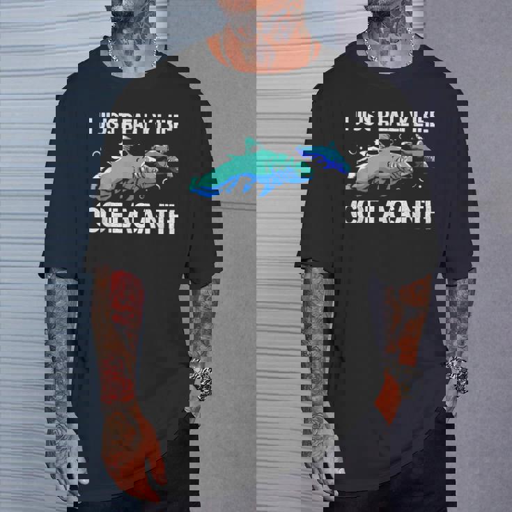 私はシーラカンスが本当に好きです Tシャツ 彼への贈り物