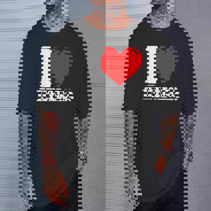 私はテレサが大好きです Tシャツ 彼への贈り物
