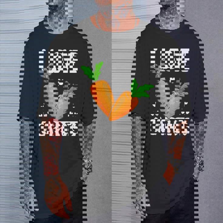 私はニンジンが大好き Tシャツ 彼への贈り物