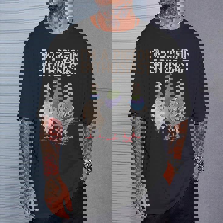 私はハト愛好家ですハト好き Tシャツ 彼への贈り物