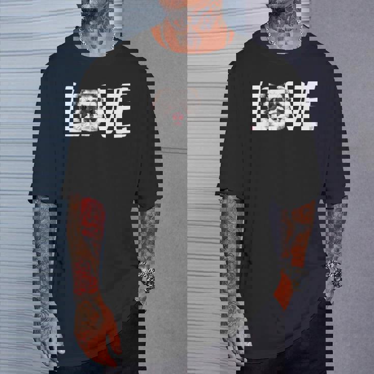 私はフェレットが大好きです Love Ferret Tシャツ 彼への贈り物