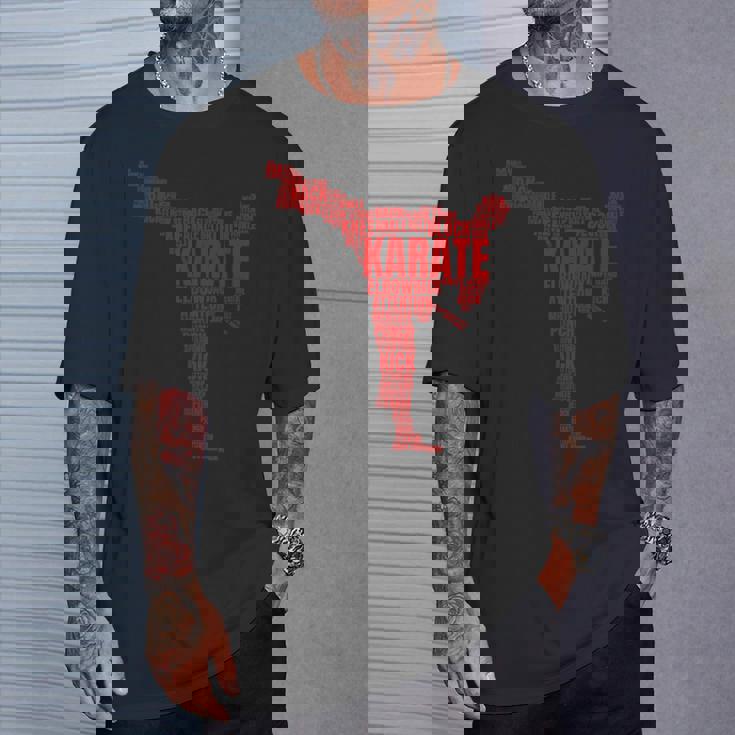 空手 言葉 雲 空手 ギフト 男の子 女の子 かっこいい 空手 Tシャツ 彼への贈り物