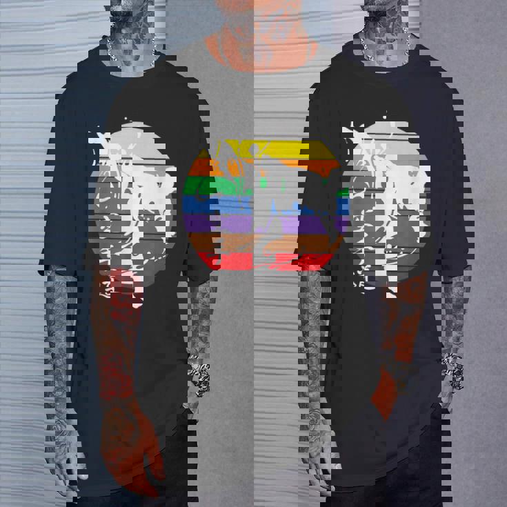 空手道 すべての帯色 横蹴 格闘技 スポーツ 運動選手 空手選手 Tシャツ 彼への贈り物