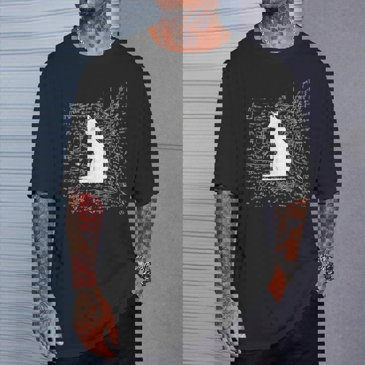 箱の中のシュレディンガーの猫 Tシャツ 彼への贈り物