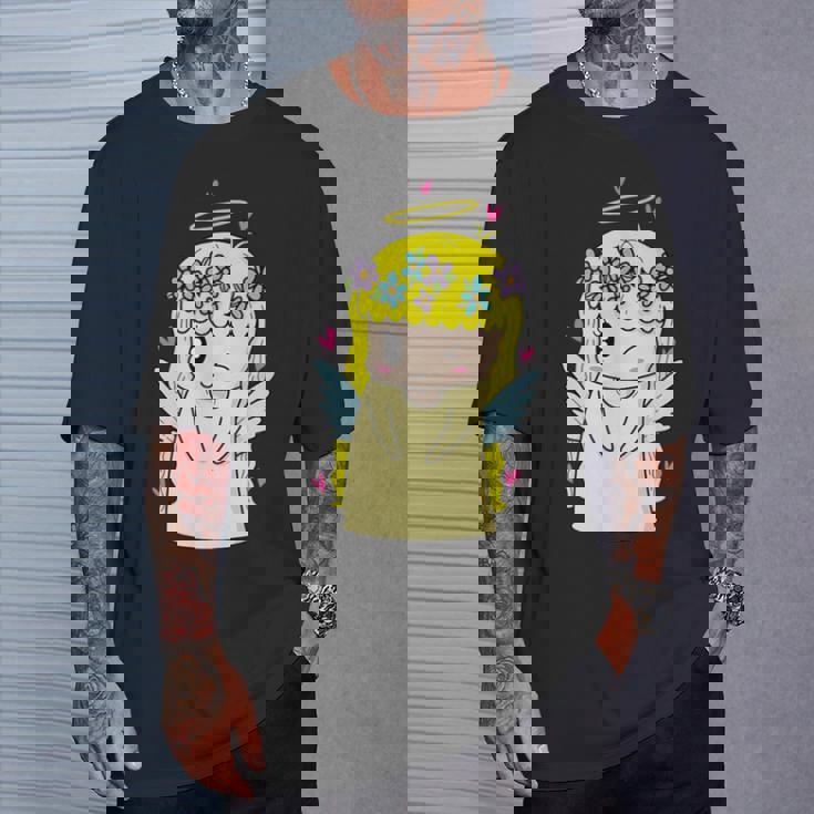 純度のエンジェルキャリア Tシャツ 彼への贈り物