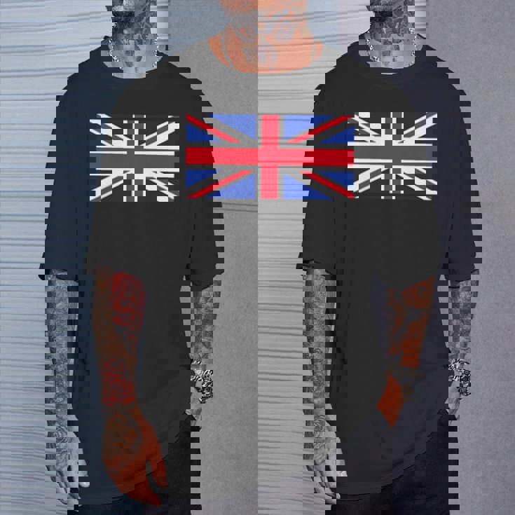 素晴 イギリス国旗 British Flag ユニオンジャック 旗 男性用、女性用 Tシャツ 彼への贈り物