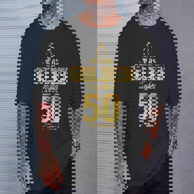 結婚50周年 ロマンチック カップル 結婚 50歳 Tシャツ 彼への贈り物