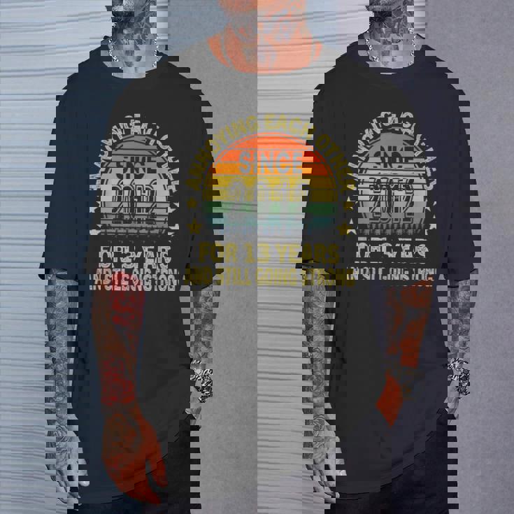 結婚記念日の願い 13年 以来 2012 Tシャツ 彼への贈り物