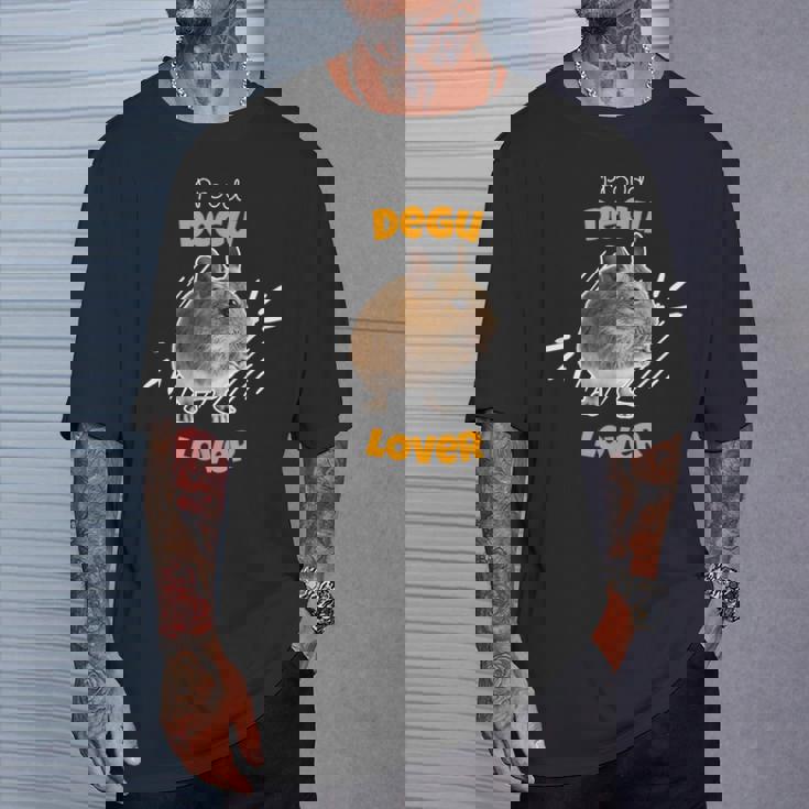 自慢のデグー好き Tシャツ 彼への贈り物