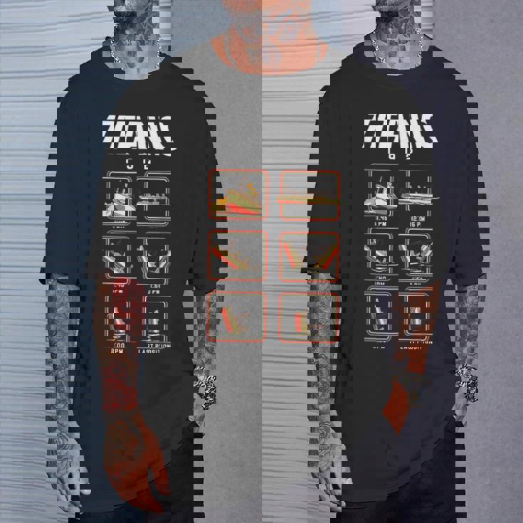 船1912クルーズのタイタニック号沈没段階 Tシャツ 彼への贈り物