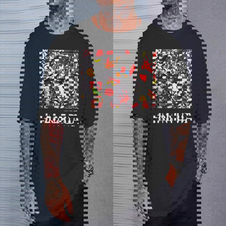 花札tシャツ 日本 カードゲーム Tシャツ 彼への贈り物