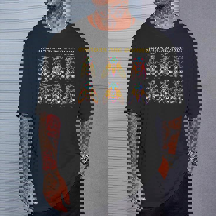 蝉がやってくる、蝉ゲドン2024 蝉 Tシャツ 彼への贈り物