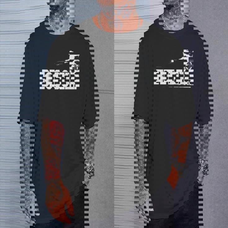 車椅子のボッチャ Tシャツ 彼への贈り物